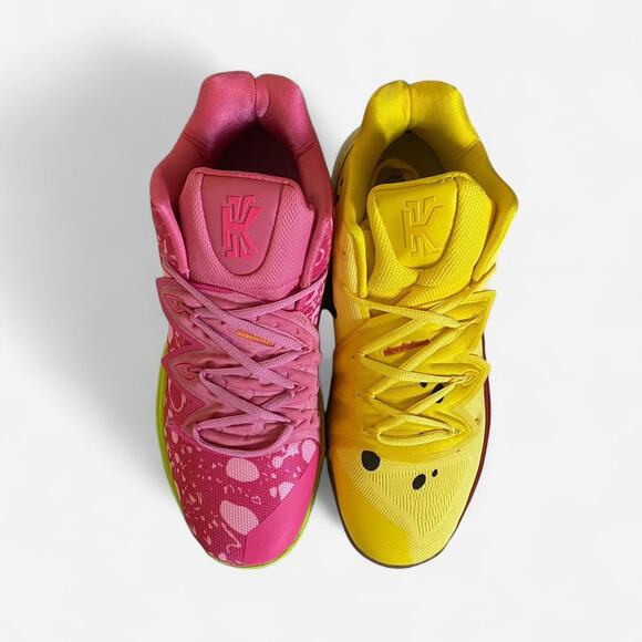 Nike Kyrie 5 SpongeBob SquarePants and Patrick rare mismatch - size 12 - Picture 7 of 8